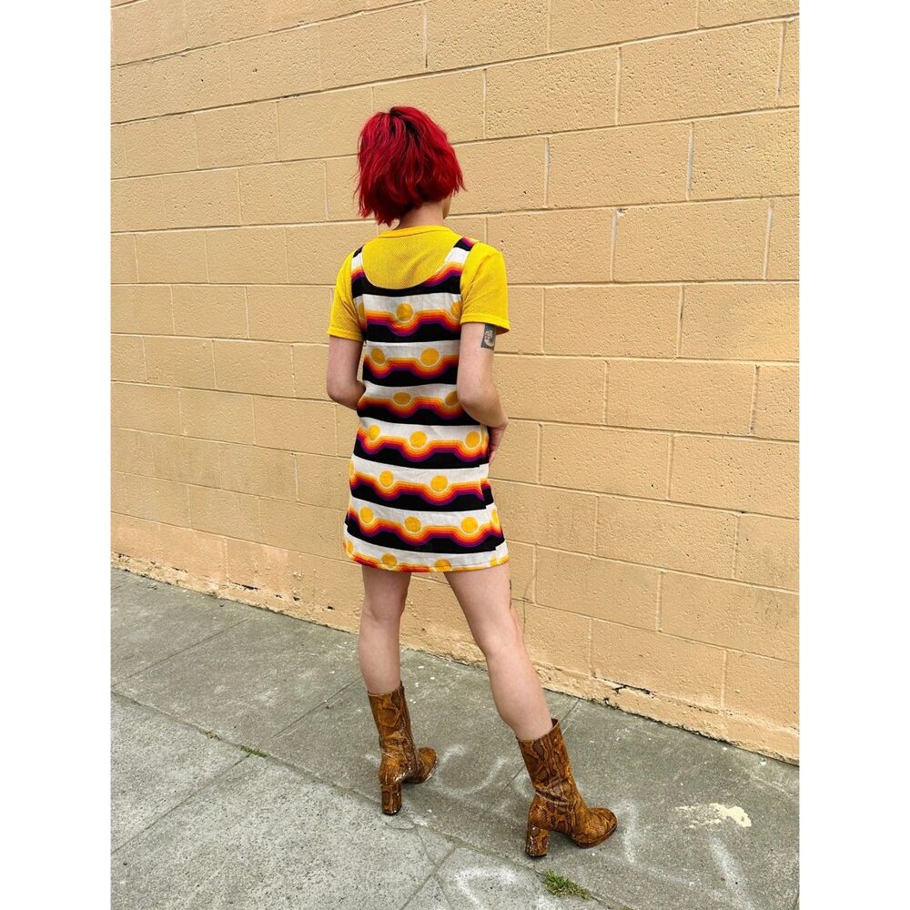 Nooworks Chloe Dress in Circa Linen Size Small - Made in USA - Picture 3 of 6